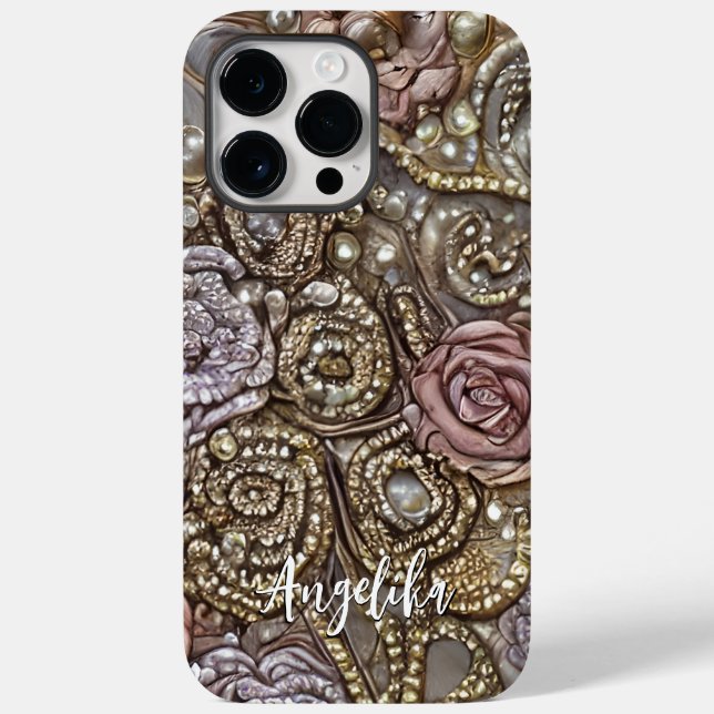 Moderne Imitate führen zu Abstrakten, individuell  Case-Mate iPhone 14 Pro Max Hülle (Rückseite)