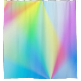 Moderne Imitate mit pastellfarbenen Regenbogenfarb Duschvorhang