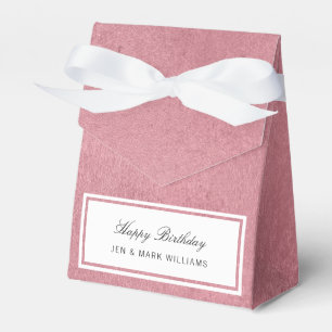 Moderne Imitate Rose Gold Geschenkschachtel