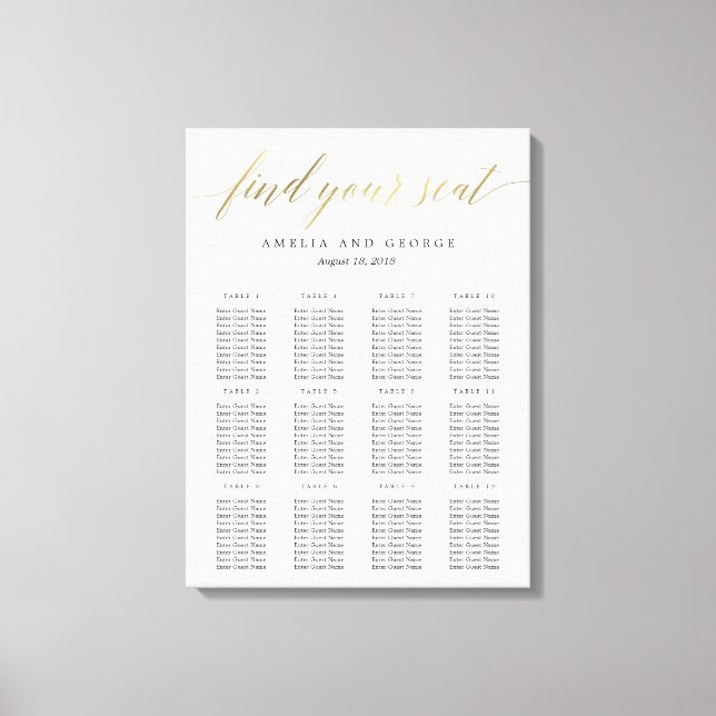 Moderne Imitate zur Leinwand von Drehbuchcharts (Vorderseite)