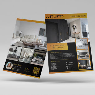 Moderne Immobilien   Luxusimmobilie  Flyer