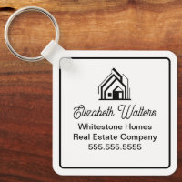 Moderne Immobilienfirma Individualisierte Makler