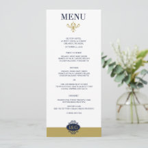 Moderne Imprimer La Carte de menu Love Mariage