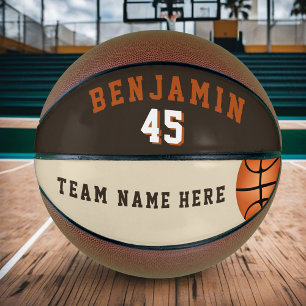 Moderne individuelle Basketball mit Teamname und N