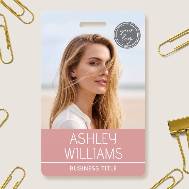 Moderne individuelle Foto-Farb-Logo-Mitarbeiter-Ro Ausweis (Von Creator hochgeladen)