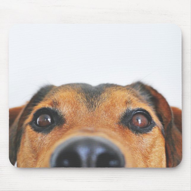Moderne individuelle Hunde-Foto Mousepad (Vorne)