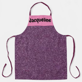 Moderne Individuelle Name-Vorlage Womens Extravaga Schürze