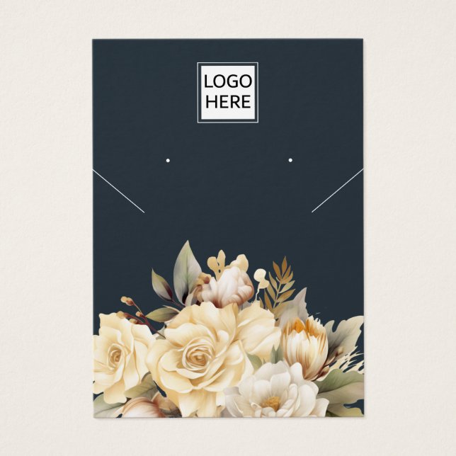 Moderne, individuelle Schmuckkarte (Vorderseite)