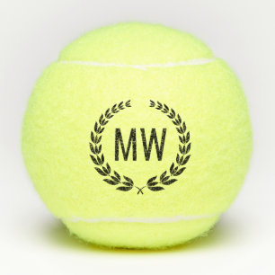 Moderne Initialen Tennisbälle