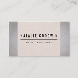 Moderne Innenräume Visitenkarte