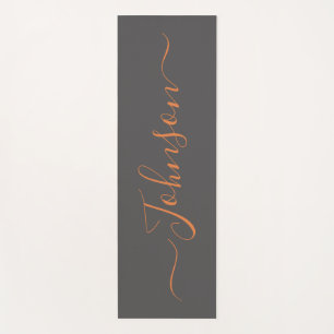 Moderne Inspirierende Yoga-Matte Mit Motivierenden Yogamatte
