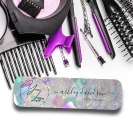 Moderne Iridesing-Firmenlogo-Markierung Namensschild