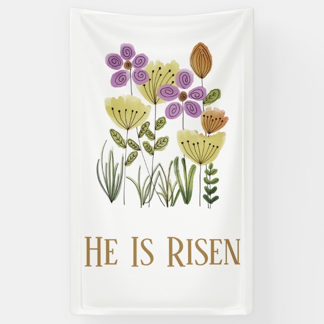 Moderne ist er zu Ostern Florin Banner (Vertikal)
