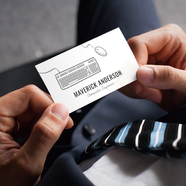 Moderne IT-Technik Visitenkarte (Von Creator hochgeladen)