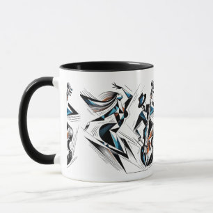 Moderne Jazz-Szene Tasse