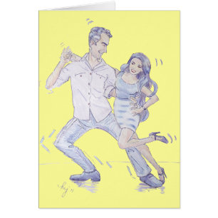 Moderne Jive Ceroc Dancers