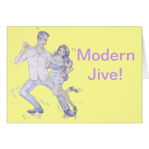 Moderne Jive Ceroc Dancers