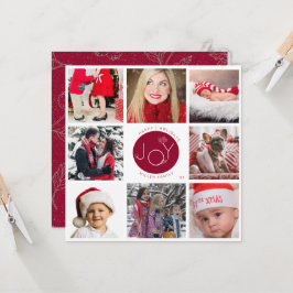 Moderne Joto Collage Holiday Card