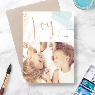 Moderne Joy Carte photo