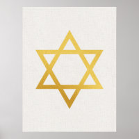 Moderne jüdische Wandkunst in Gold - Teil 2 von 3