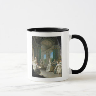 Moderne Jungfrauen, 1728 Tasse
