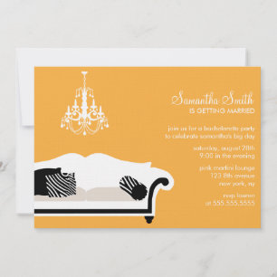 Moderne Junggeselinnen-Abschied- oder Brautparty-E Einladung