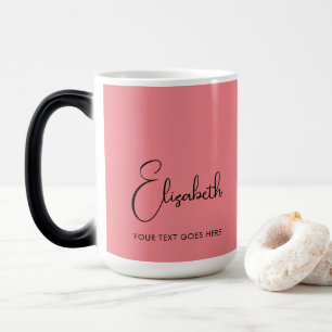 Moderne Kaffeetasse Ihre Typografie Text Name