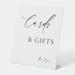 Moderne Kalligrafie Karten & Geschenke Hochzeitspo Sockelschild