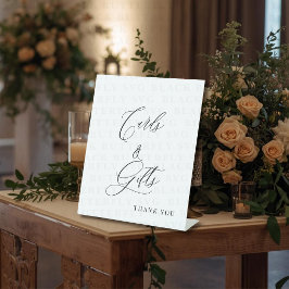Moderne Kalligrafie Karten & Geschenke Hochzeitspo Sockelschild