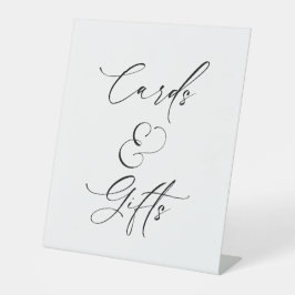 Moderne Kalligrafie Karten & Geschenke Hochzeitspo Sockelschild
