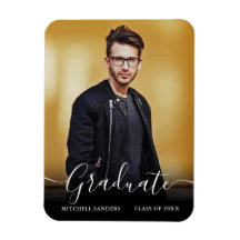 Moderne Kalligrafie Script Grad Foto Ankündigung