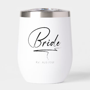 Moderne kalligraphische Bride Black ID1025