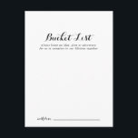 Moderne kalligraphische Hochzeitszettelkarten Postkarte<br><div class="desc">Diese modernen kalligraphischen Hochzeitskarten sind die perfekte Wahl für einen rustikalen Hochzeitsempfang oder ein rustikales Brautparty. Das einfache und elegante Design zeichnet sich durch klassische und extravagante Schriftzeichen in Schwarz und Weiß aus. Ändern Sie den Wortlaut in Anzug jedes Lebensereignisses. Das Schild der Schaufelliste wird separat verkauft.</div>