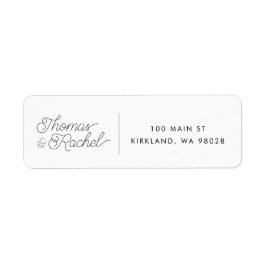 Moderne kalligraphische Script-Hochzeitsskritik -