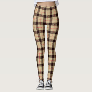 Moderne karierte Leggings