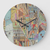 Moderne Karte von New York I