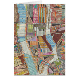 Moderne Karte von New York II
