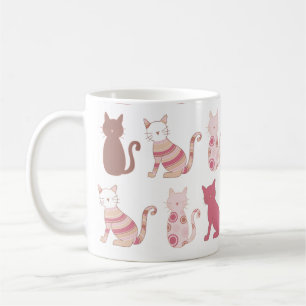moderne Katzen-Tasse Kaffeetasse