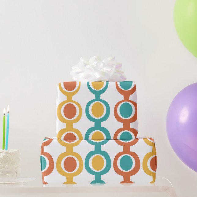 Moderne Kette aus dem Mittelalter Geschenkpapier (Partygeschenke)