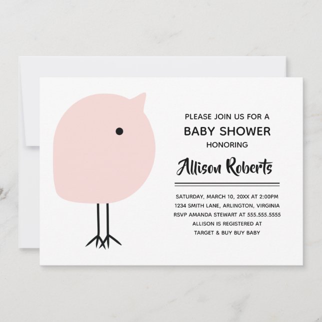 Moderne Kinderdusche aus dem Mittelalter - Einladu Einladung (Vorderseite)