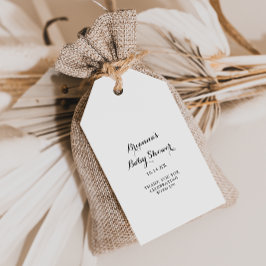 Moderne Kinderdusche Geschenkanhänger