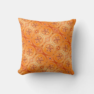 Moderne Kissen, Retro orange Kissen