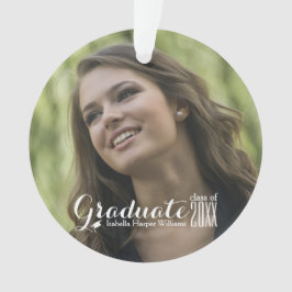 Moderne Klasse 2021 Graduierungspauschale Ornament