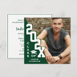 Moderne Klasse der Grad FOTO Graduation Party 2023 Einladung