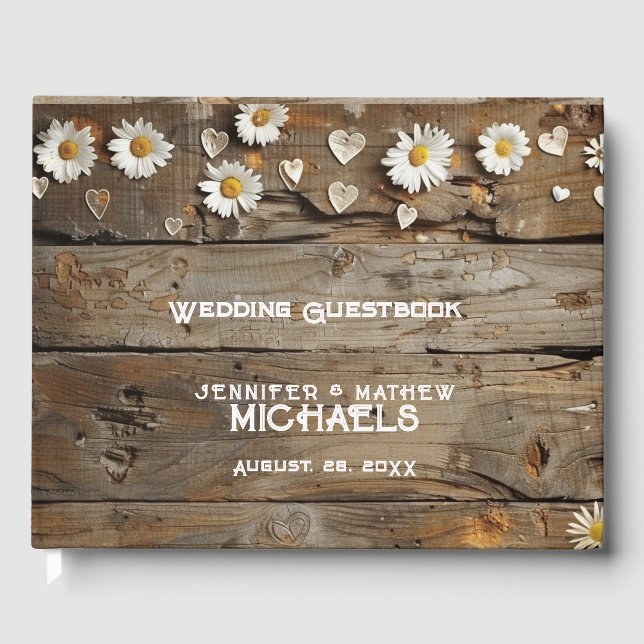 Moderne Klassik Gästebuch (Vorderseite)