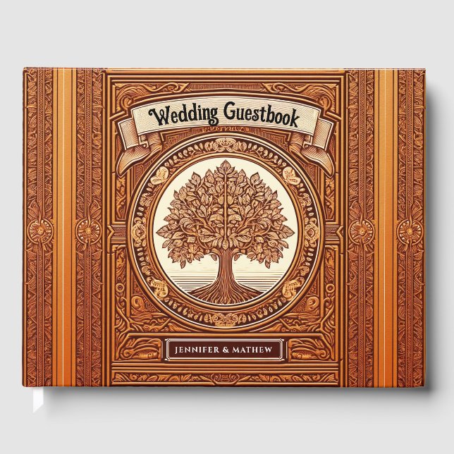 Moderne Klassik Gästebuch (Vorderseite)