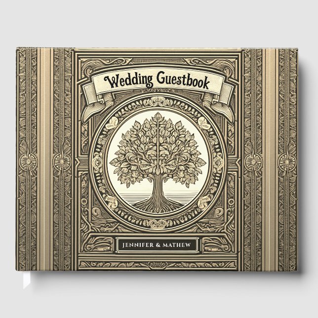 Moderne Klassik Gästebuch (Vorderseite)