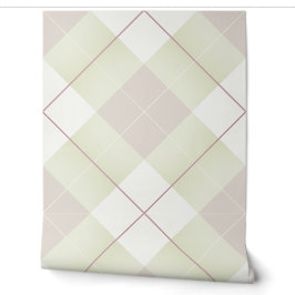 Moderne Klassik Gingham Style Picnic Kariertes Mus Tapete