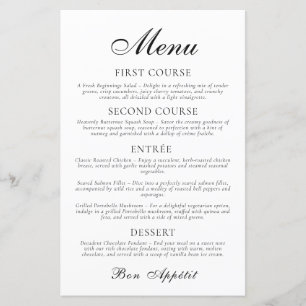 Moderne klassische Minimalistische Hochzeit