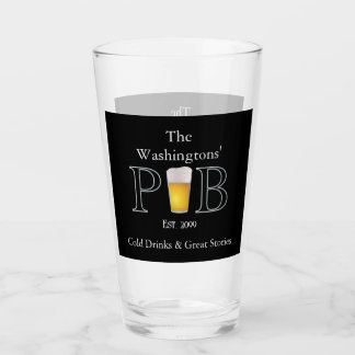Moderne klassische Pub Beer Drink Brille Glas